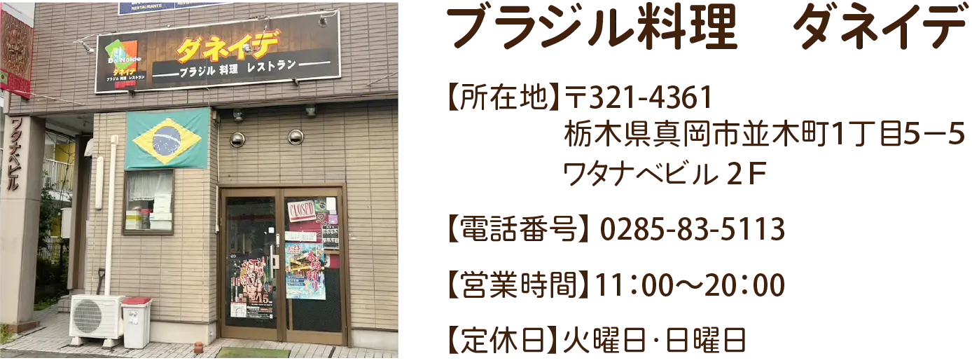 住所、営業日、営業時間、定休日